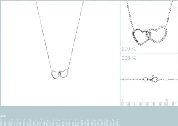 COLLIER ARGENT 925 RHODIE OZ - 8z7098842