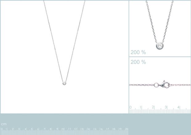 COLLIER ARGENT 925 RHODIE OZ - 8z7147040