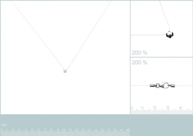 COLLIER ARGENT 925 RHODIE OZ - 8z7131242