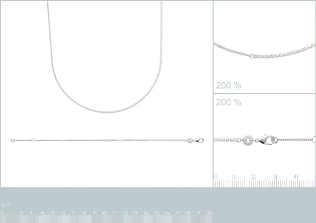 COLLIER ARGENT 925 RHODIE OZ - 8z7353240