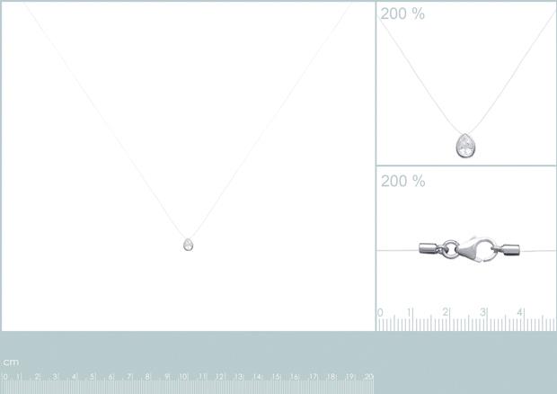 COLLIER ARGENT 925 RHODIE OZ - 8z7132842