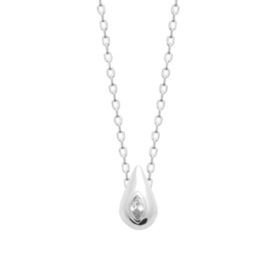 COLLIER ARGENT 925 RHODIE OZ