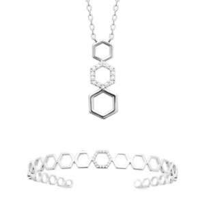 COLLIER ARGENT 925 RHODIE OZ