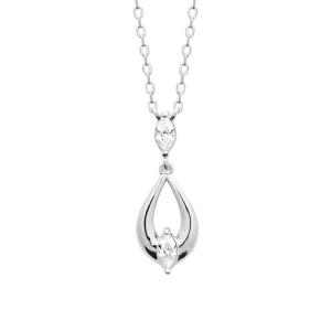 COLLIER ARGENT 925 RHODIE OZ