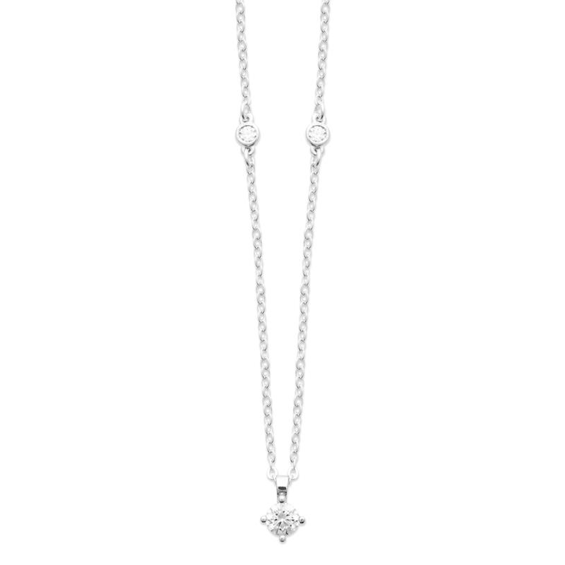 COLLIER ARGENT 925 RHODIE OZ