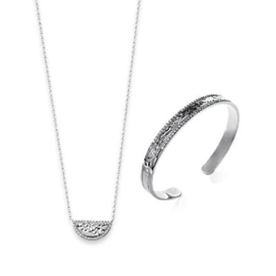COLLIER ARGENT 925 RHODIE OZ