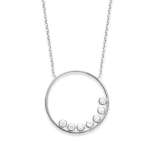 COLLIER ARGENT 925 RHODIE OZ