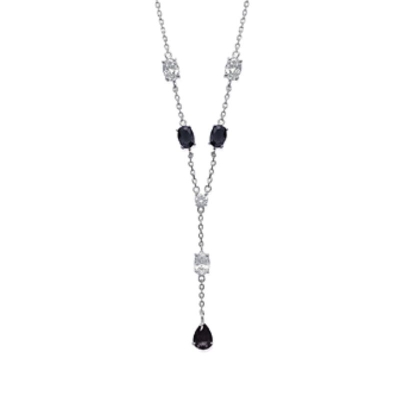 COLLIER ARGENT 925 RHODIE OZ