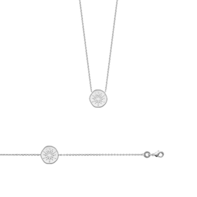 COLLIER ARGENT 925 RHODIE OZ