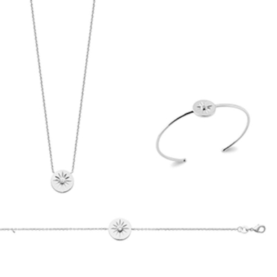 COLLIER ARGENT 925 RHODIE OZ