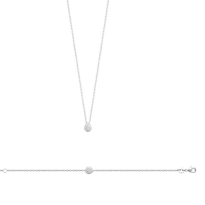 BRACELET ARGENT 925 RHODIE OZ