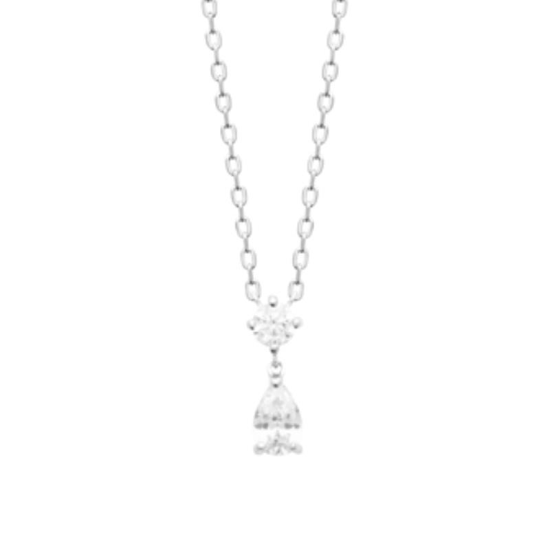 COLLIER ARGENT 925 RHODIE OZ - 8z7411145