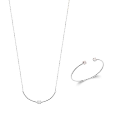 COLLIER ARGENT 925 RHODIE OZ