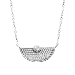COLLIER ARGENT 925 RHODIE OZ