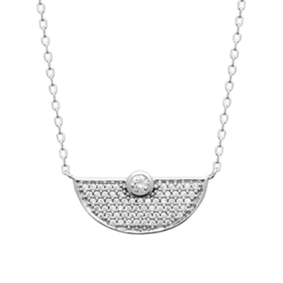 COLLIER ARGENT 925 RHODIE OZ