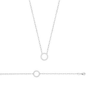 COLLIER ARGENT 925 RHODIE OZ