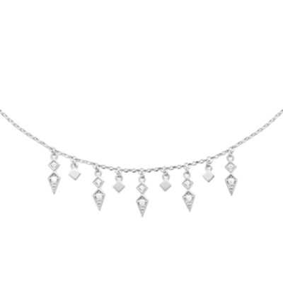 COLLIER ARGENT 925 RHODIE OZ