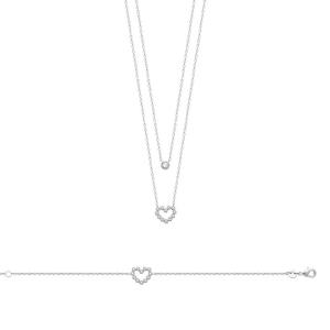 COLLIER ARGENT 925 RHODIE OZ