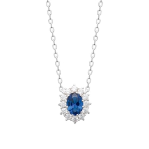 COLLIER ARGENT 925 RHODIE OZ PS