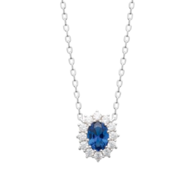 COLLIER ARGENT 925 RHODIE OZ PS