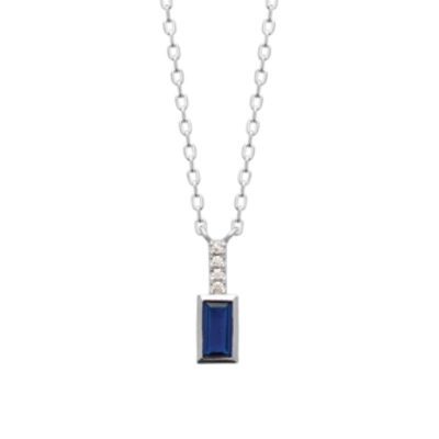 COLLIER ARGENT 925 RHODIE OZ PS