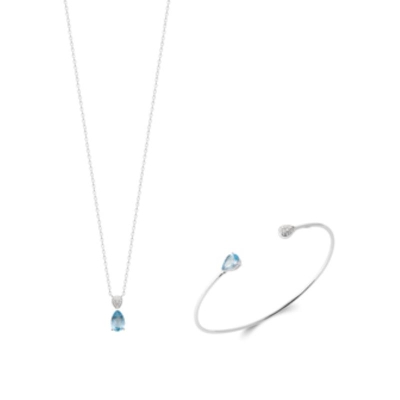 COLLIER ARGENT 925 RHODIE OZ PS