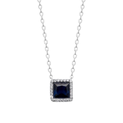 COLLIER ARGENT 925 RHODIE OZ PS