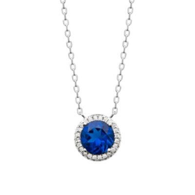 COLLIER ARGENT 925 RHODIE OZ PS