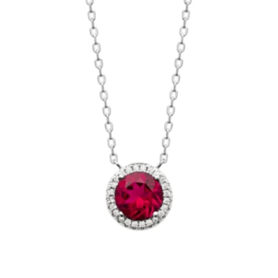 COLLIER ARGENT 925 RHODIE OZ PS