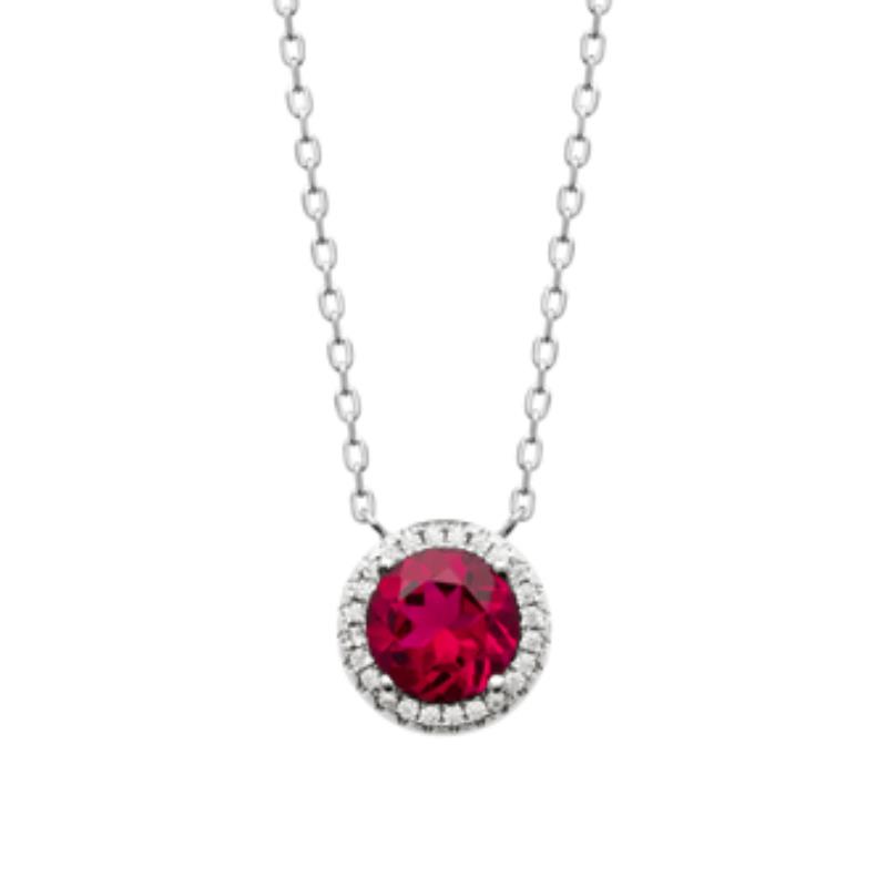 COLLIER ARGENT 925 RHODIE OZ PS