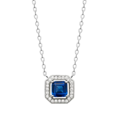 COLLIER ARGENT 925 RHODIE OZ PS
