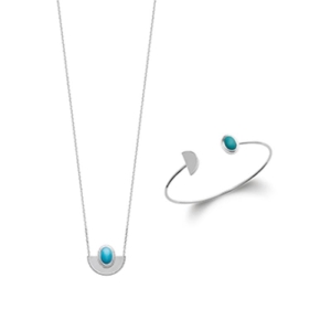 COLLIER ARGENT 925 RHODIE PS