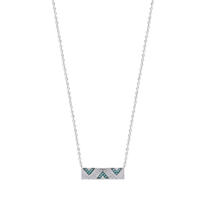 COLLIER ARGENT 925 RHODIE PS
