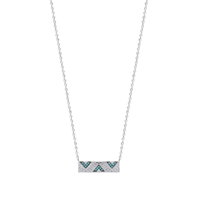 COLLIER ARGENT 925 RHODIE PS