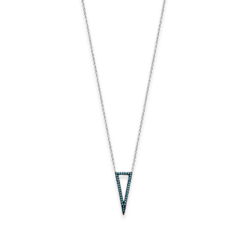 COLLIER ARGENT 925 RHODIE PS
