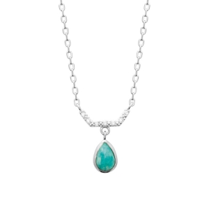 COLLIER ARGENT 925 RHODIE PV