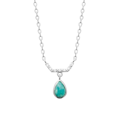 COLLIER ARGENT 925 RHODIE PV