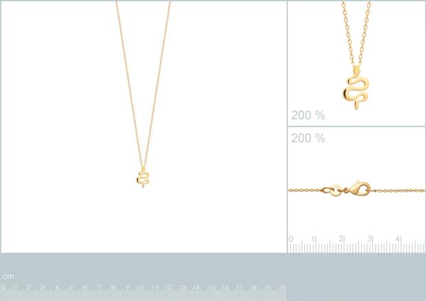 Collar Chapado Oro 18k. 3 Micras - 9z2200245