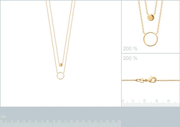 Collar Chapado Oro 18k. 3 Micras - 9z2147740