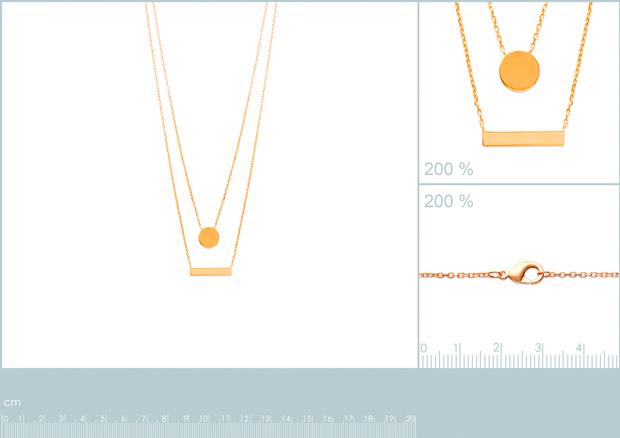 Collar Chapado Oro 18k. 3 Micras - 9z2148745