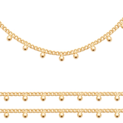 BRACELET PL-OR 750 3MIC