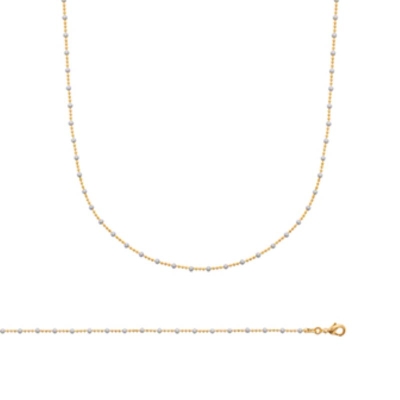 BRACELET PL-OR 750 3MIC LAQUE