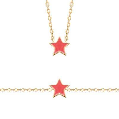 BRACELET PL-OR 750 3MIC LAQUE