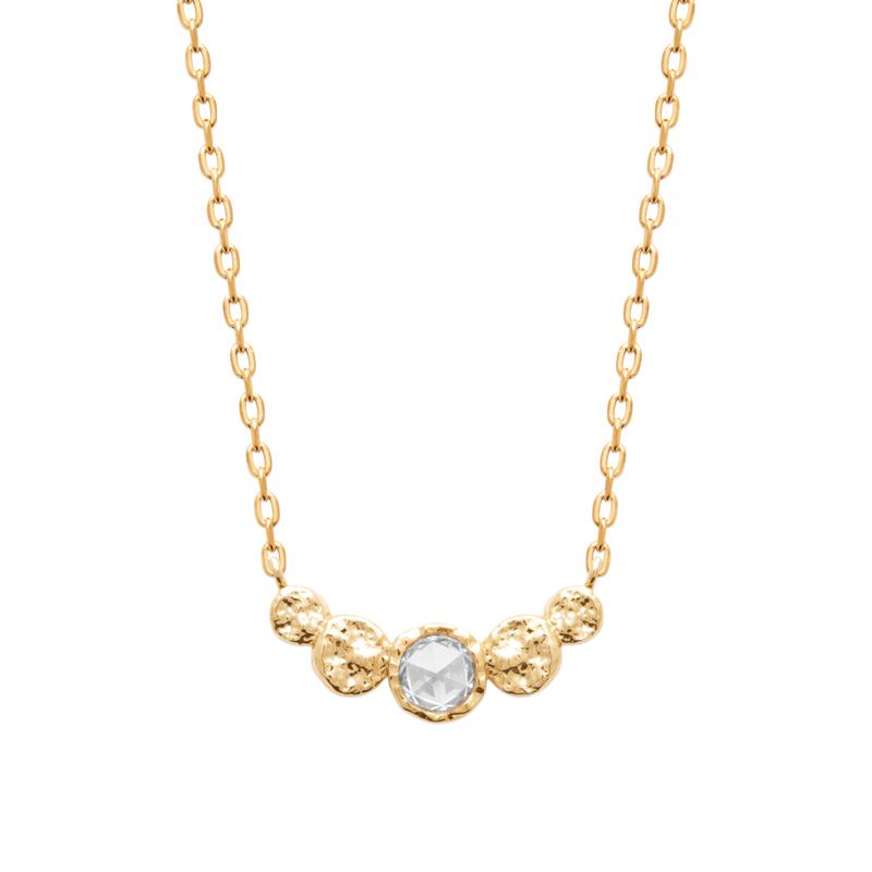 Collar y Brazalete Chapado Oro 18k. 3 Micras. Circonita - 9z7388745