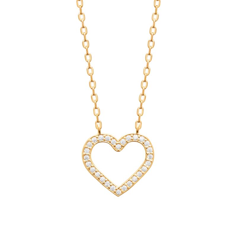 Collar Chapado Oro 18k. 3 Micras. Circonita - 9z7413945