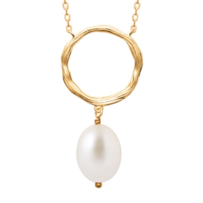 COLLIER PL-OR 750 3MIC PERLE DE CULTURE