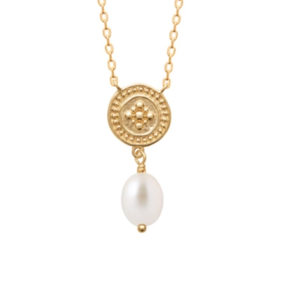 COLLIER PL-OR 750 3MIC PERLE DE CULTURE
