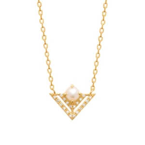 COLLIER PL-OR 750 3MIC PERLE DE CULTURE OZ