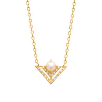 COLLIER PL-OR 750 3MIC PERLE DE CULTURE OZ