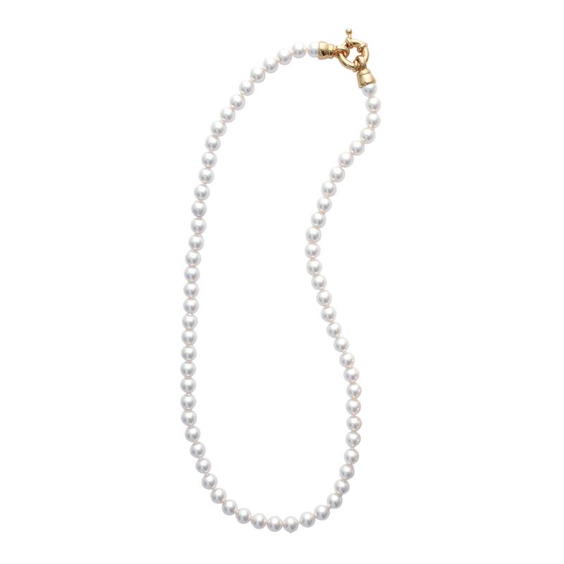 Collar Chapado Oro 18k. 3 Micras. Perla - 4z5161451